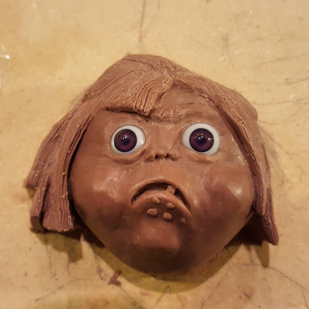 WIP: First of the series if goblins from the labyrinth. This guy will be heading to my etsy store fairly soon as a single but he’s also destined to be in a nice wall hanging with all his goblin kin. Once they are all done of course!