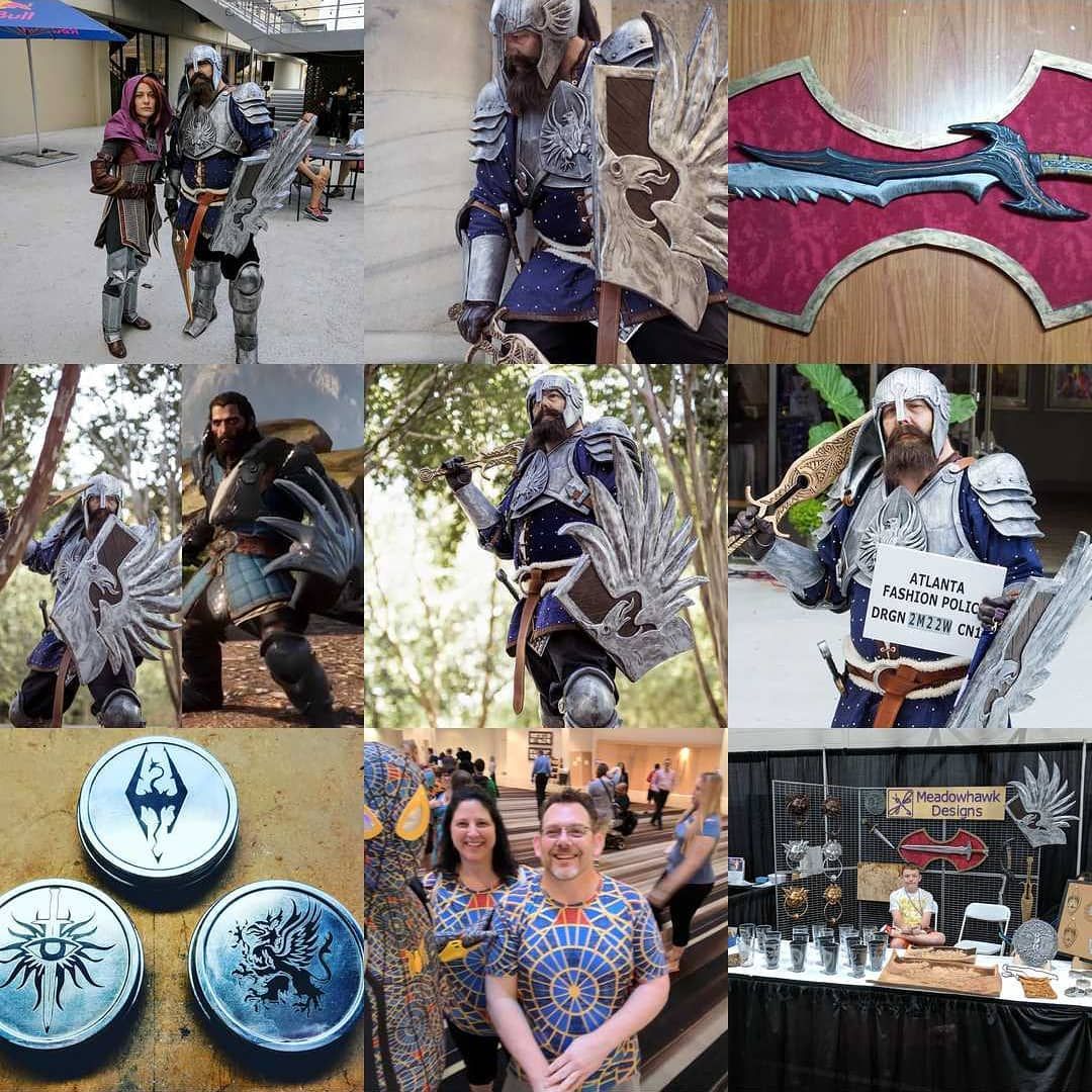 It was a rough year for me but I still managed to get some cool projects done. I’m really happy to see all the love for Blackwall! My favorite cosplay so far! I’m sure he will swing by during the holidays to say hi and take a little break from kicking dark spawn butt!2017bestnine