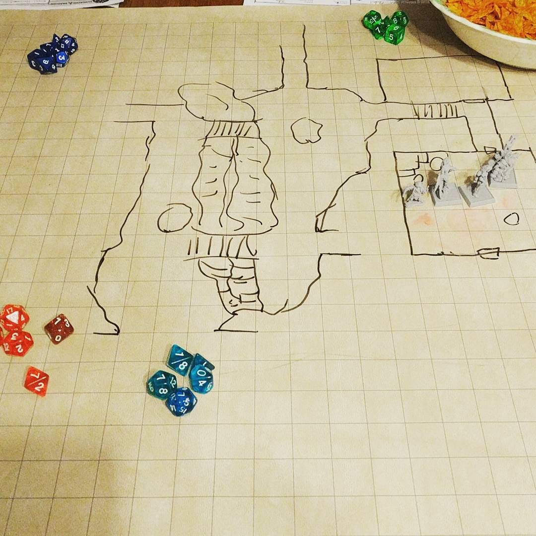And its dnd night! Yay! It’s been many months since we last got a game in, nice to get to roll the dice again! **_D&D_Night