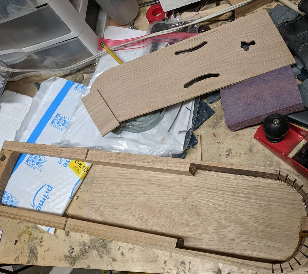 Finally got the hang of this wood bending thing! Making progress again on my bowedlyre wip. Hopefully more progress will come along soon.