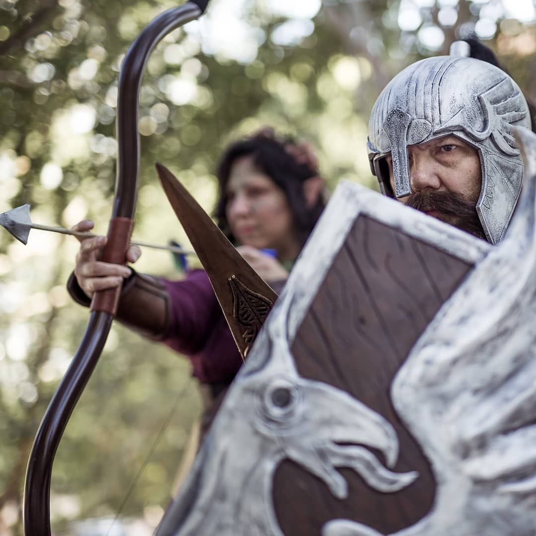 Happy Valentine’s Day! All the couplescosplay pics I’ve been seeing made me want to post ours! 💖. (we really need more pics)dragonageinquisition dragonagecosplay blackwall