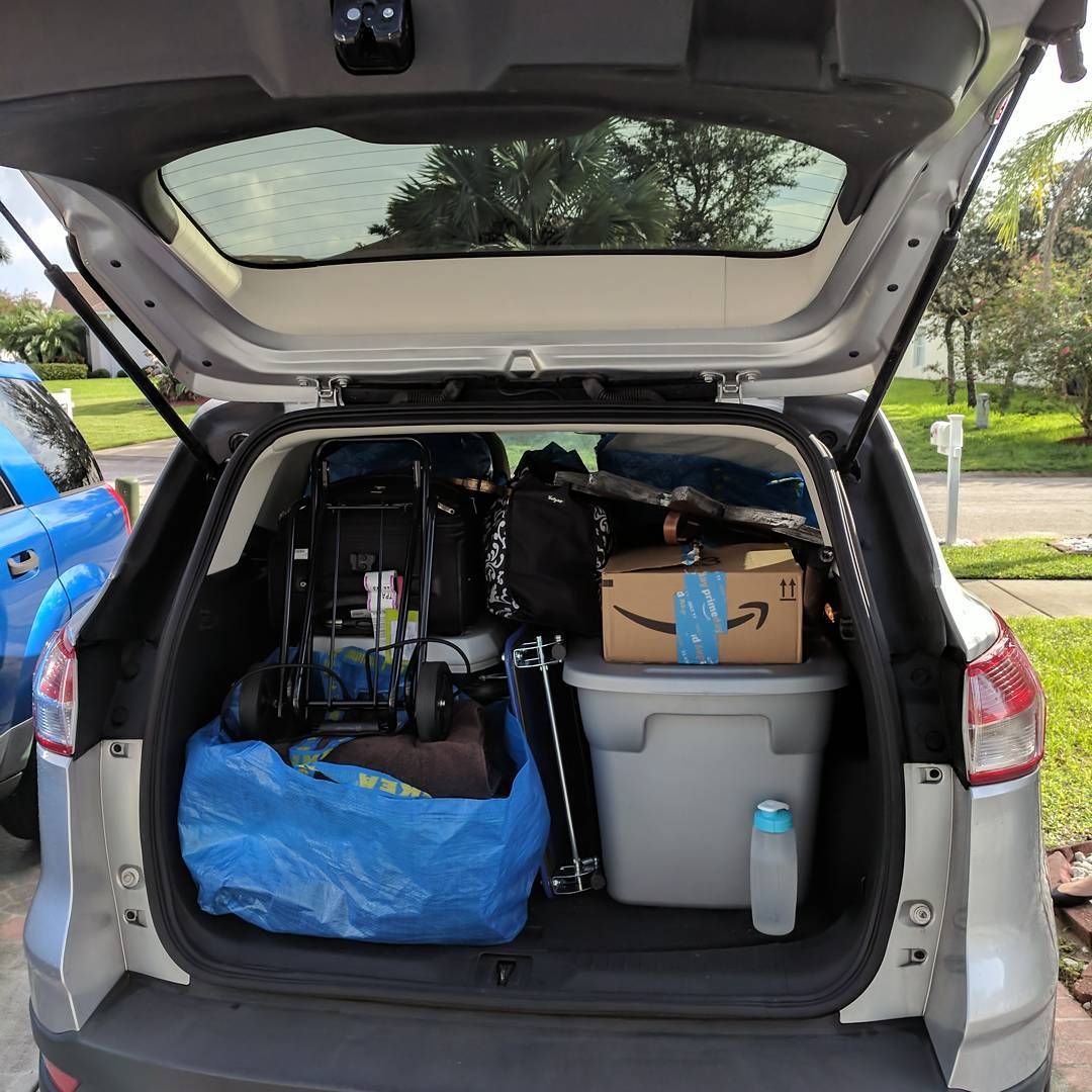 dragoncon2017 car Tetris is done! Here we come!