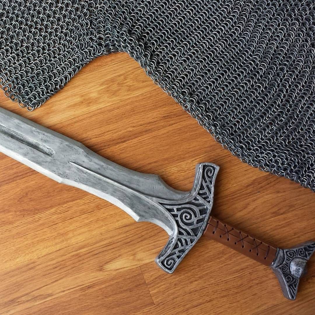 TBT - my first prop sword, that’s what got me into this! cosplay propmaking skyrim