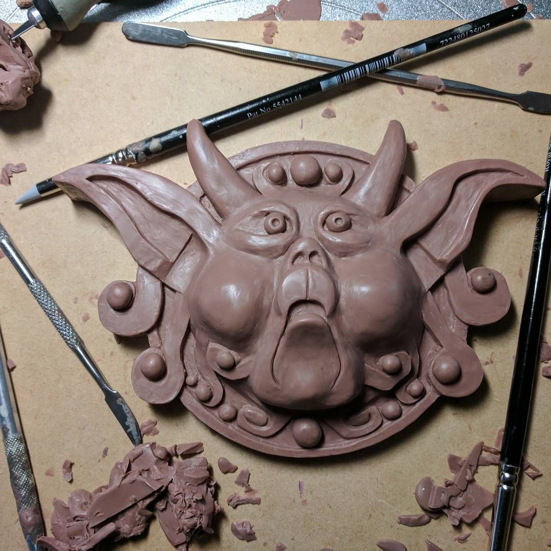 Knocked out the other half of the mini laybrinth knockers over the weekend! Should be adding these little guys to the store soon, just have to throw some silicone over them. Next up, mad crafting to finish 3 items for dragoncon ! Yea 21 days,3 projects… Wouldn’t feel like dcon with out a little concrunch ! **_Mini_Knockers_Finished!