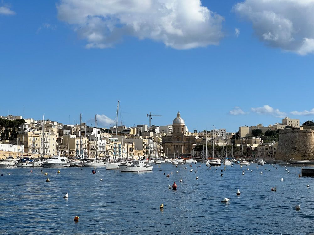 A view of Birgu Harbour