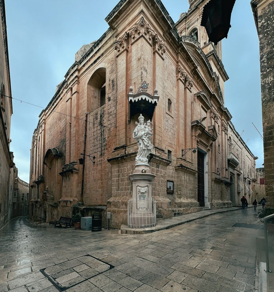 A street corner in Mdina