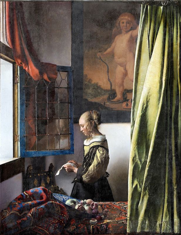 Vermeer - Girl Reading a Letter at an Open Window