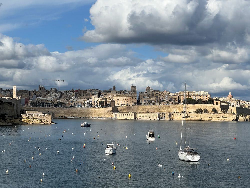 A view of Birgu Harbour