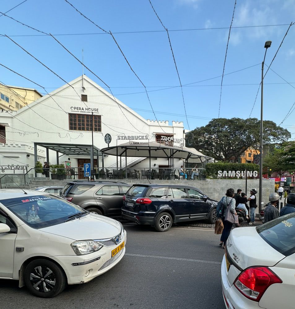 The restored Opera House building seen from Brigade Road