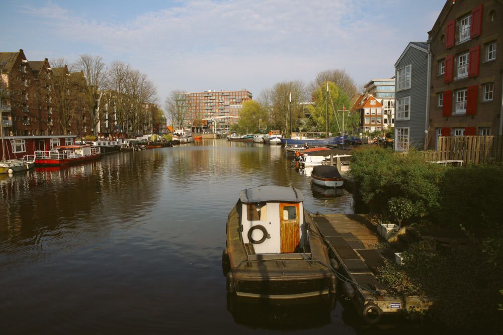 Looking back towards Westerdok