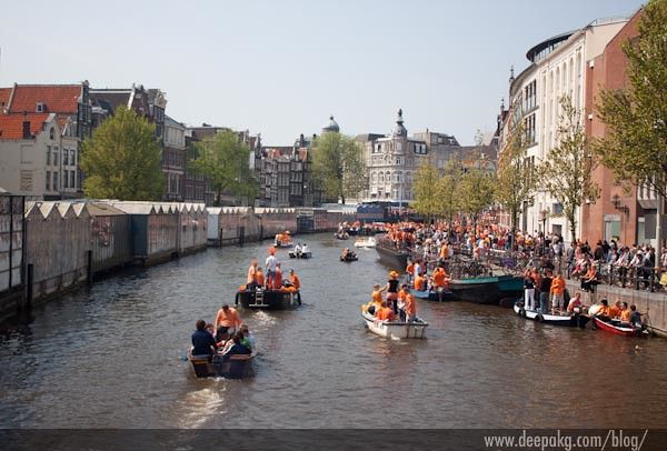 Queen’s Day in Amsterdam