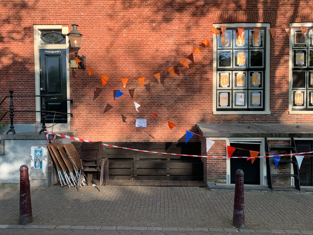 Bunting and barricade tape