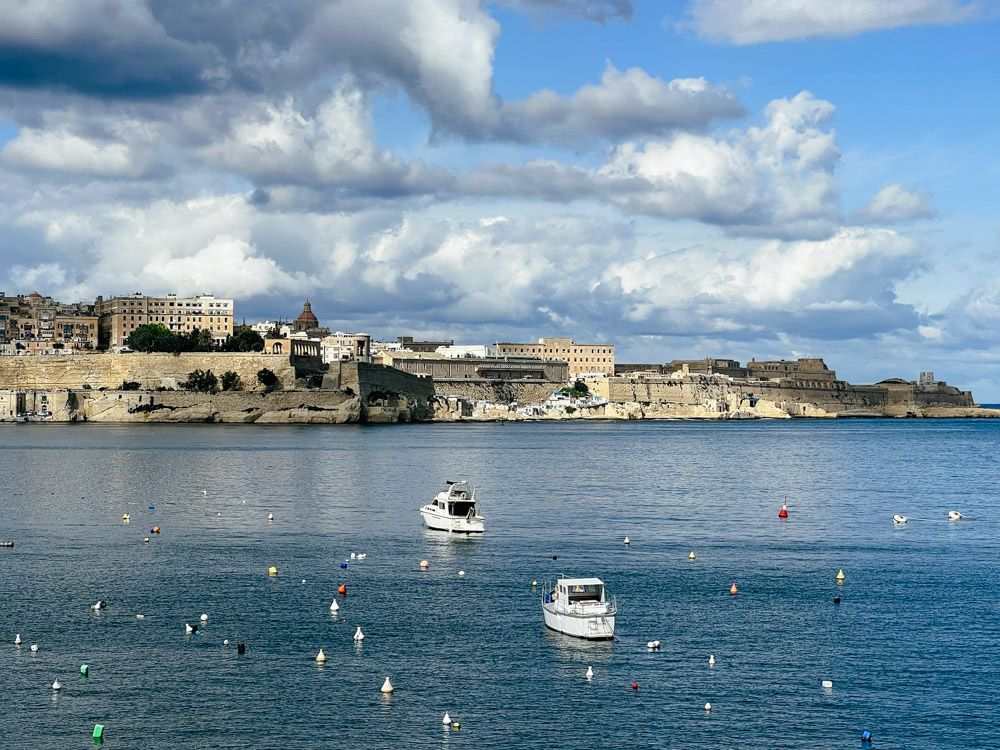 A view of Birgu Harbour