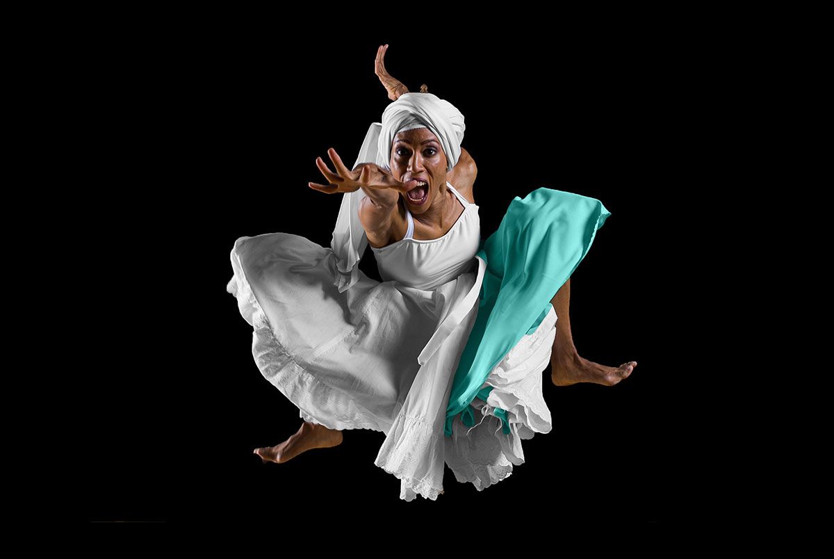 Kerry-Ann Henry in National Dance Theatre Company of Jamaica publicity shot. © jamiebarnett photography.