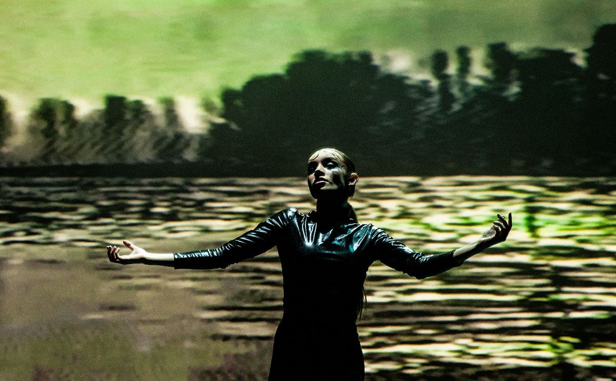 National Youth Ballet in Daniel Davidson’s “Open Water (Just What You Wanted)”. © Lachlan Monaghan.