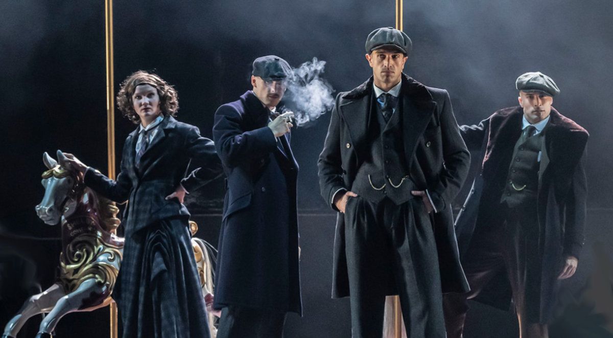 Rambert publicity shot for ‘Peaky Blinders: The Redemption of Thomas Shelby’. © Johan Persson.