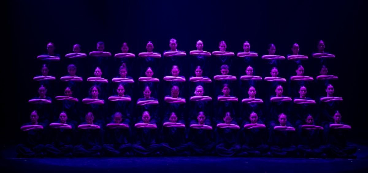 Up close - a publicity shot for Sadeck Berrabah’s ‘Murmuration Level 2’. © Fabien Malot.