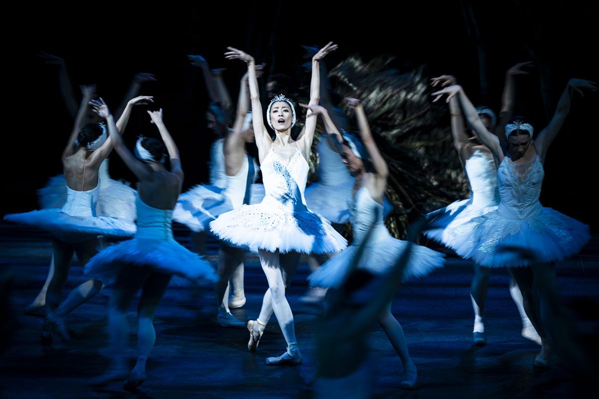 Sangeun Lee in Swan Lake. © @FoteiniPhoto