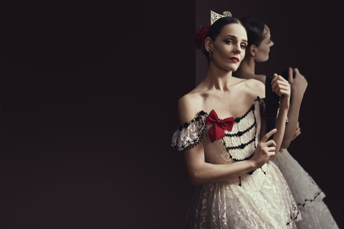 ‘La Ventana’ by August Bournonville with solo dancer Silvia Selvini. © Klaus Vedfelt