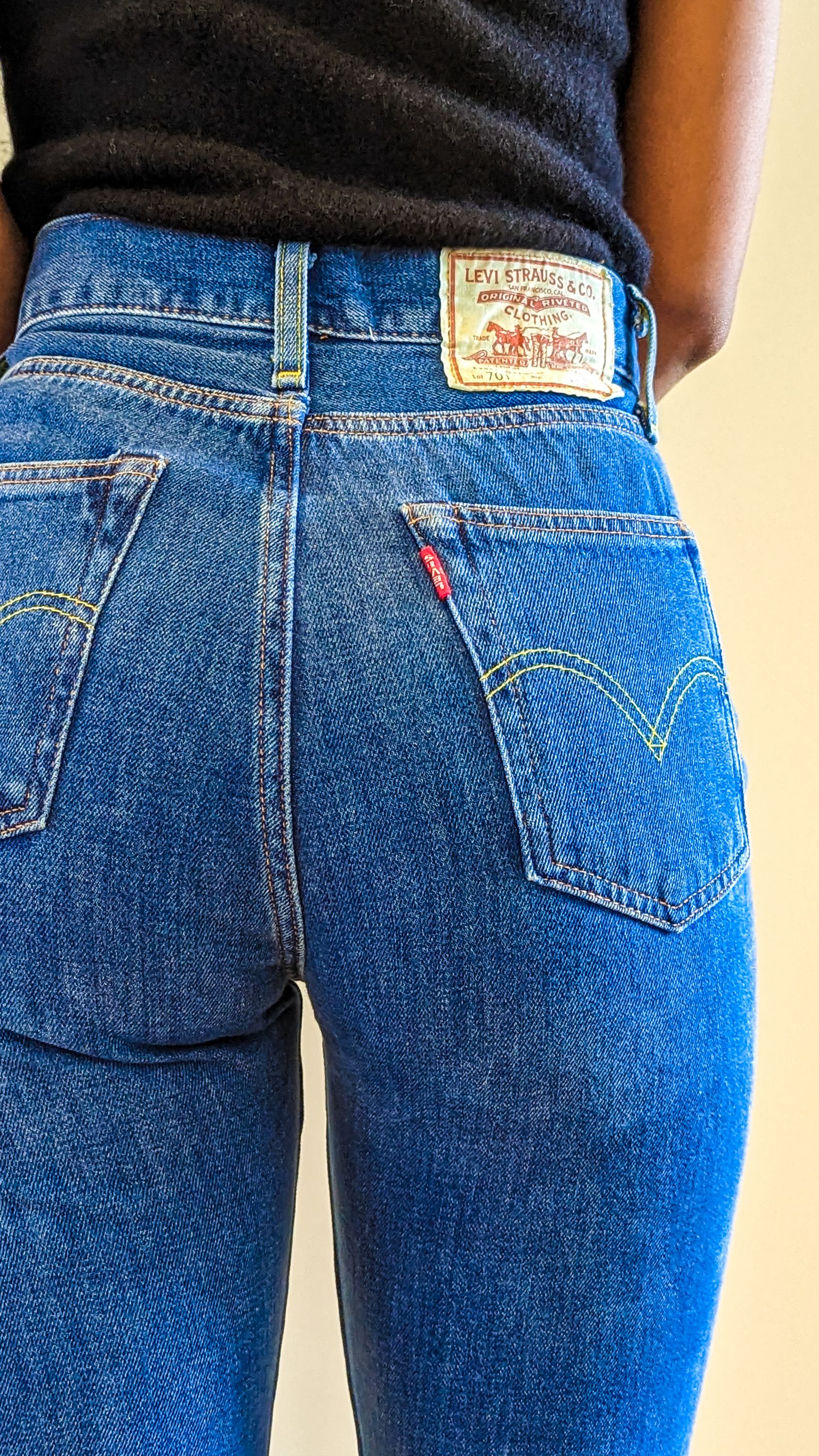 Levi's 1950s 701 outlet jeans