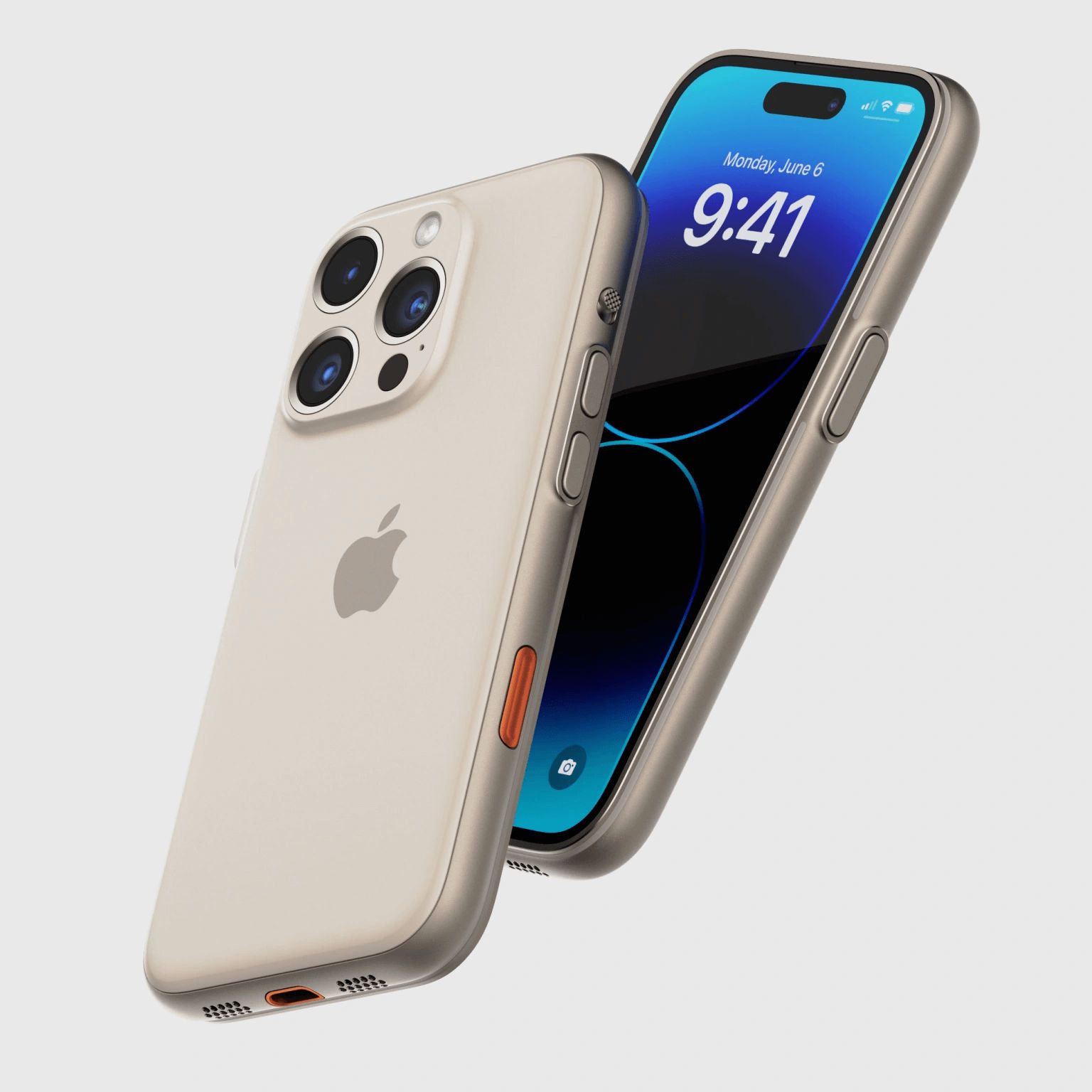 And iPhone Ultra render that looks like an Apple Watch Ultra.