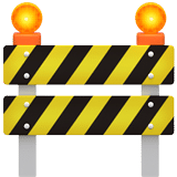 Construction barrier emoji.