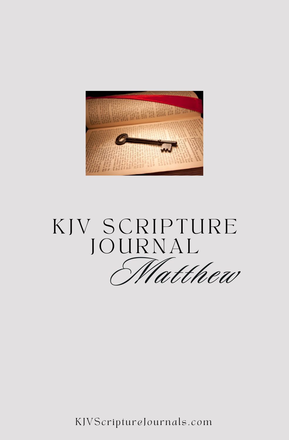 KJV Scripture Journal: Matthew