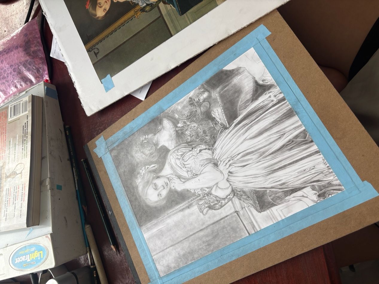 My Ingres copy