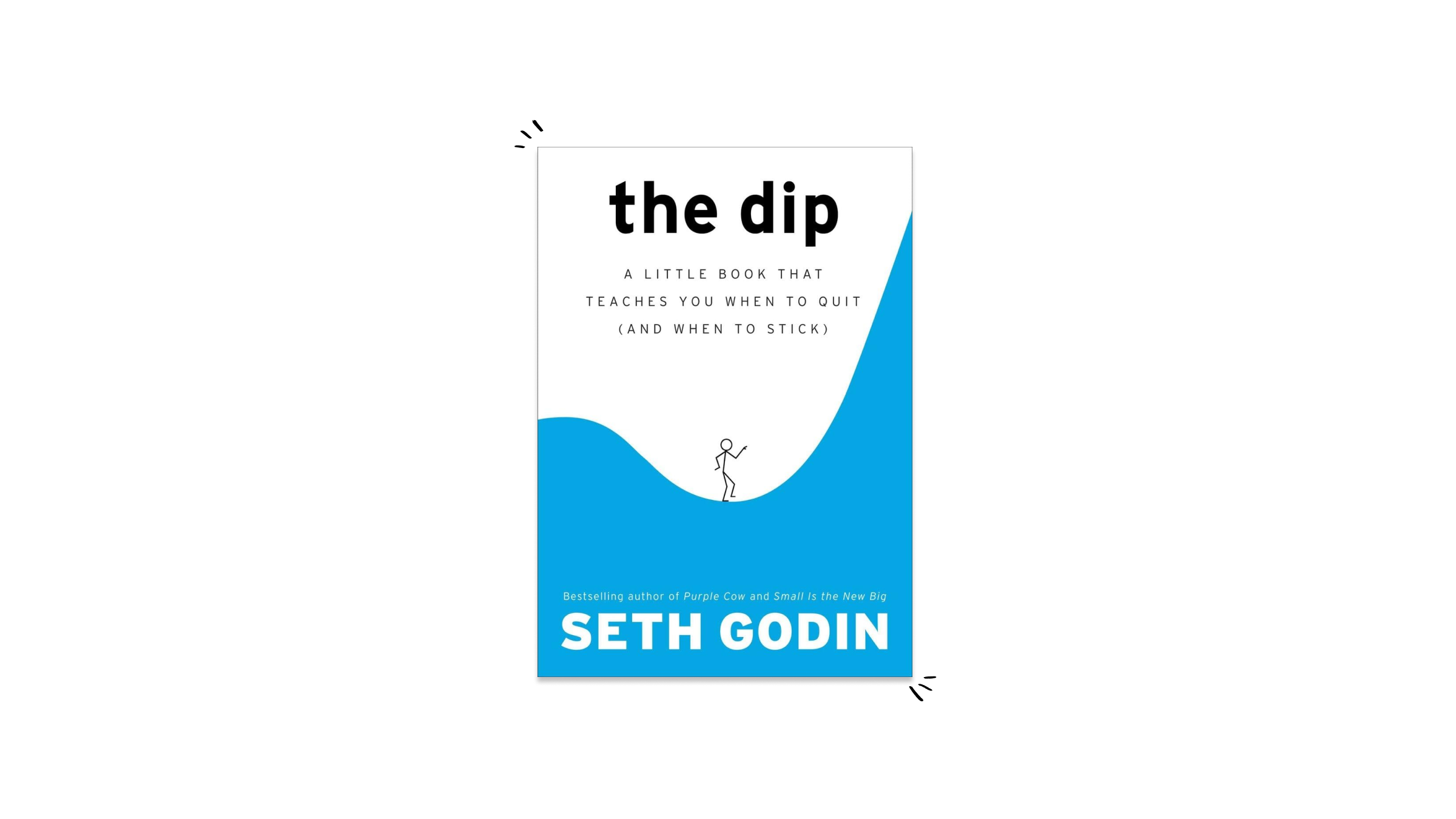 Transposed image of The Dip By Seth Godin