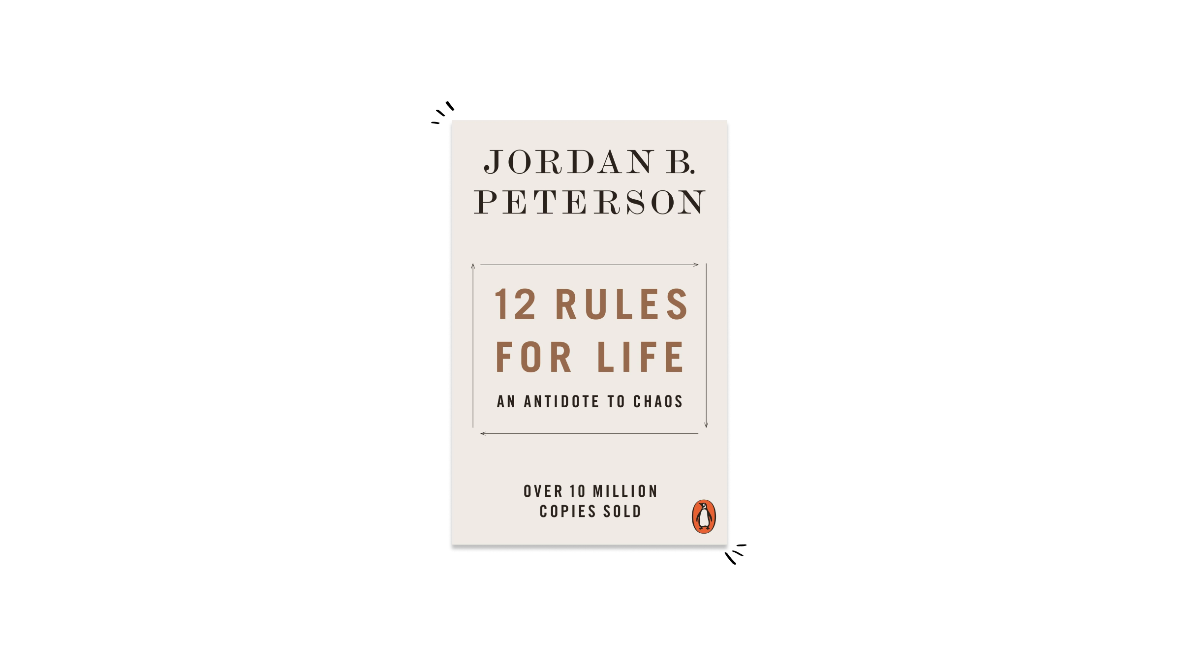 Transposed image of 12 Rules for Life by Jordan Peterson