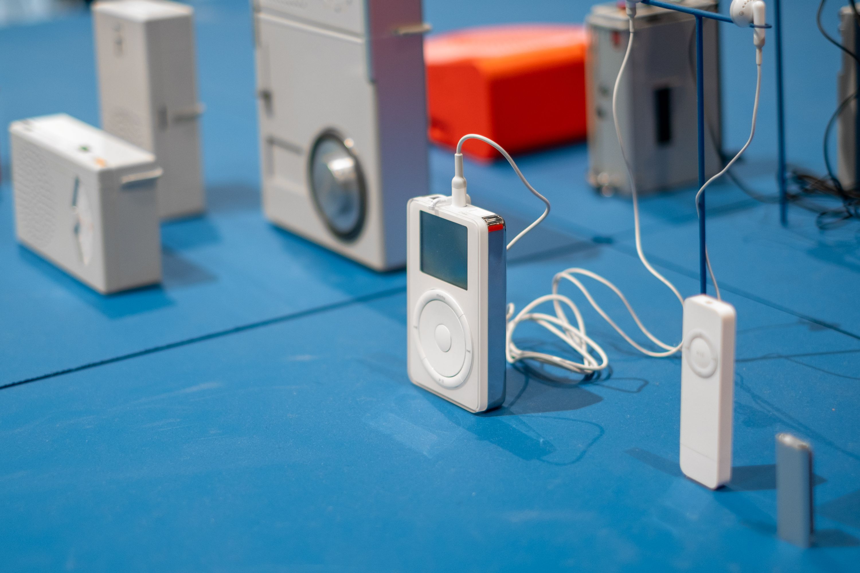 Art of Noise museum exhibit iPod