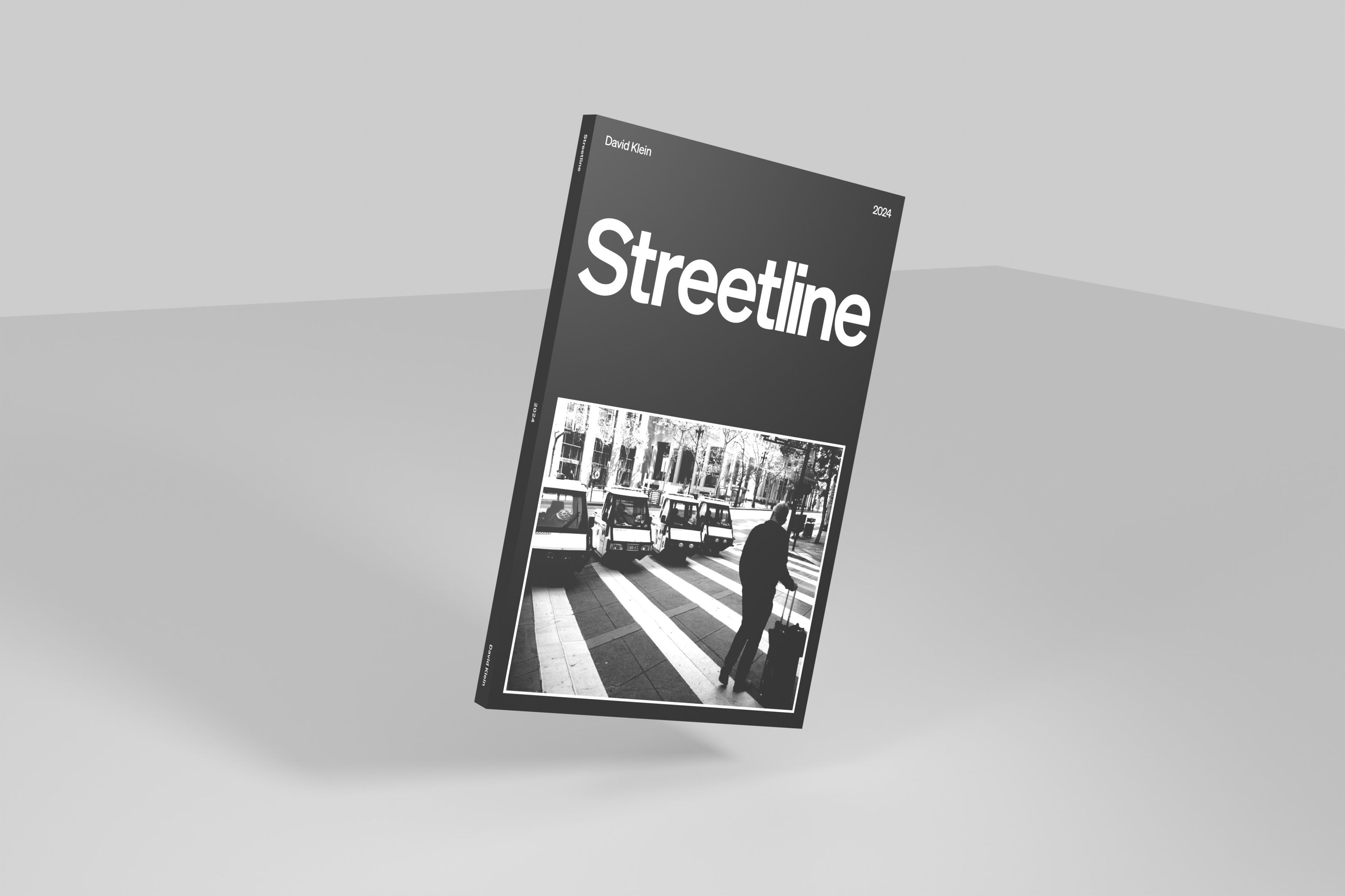 Streetline book 3d render