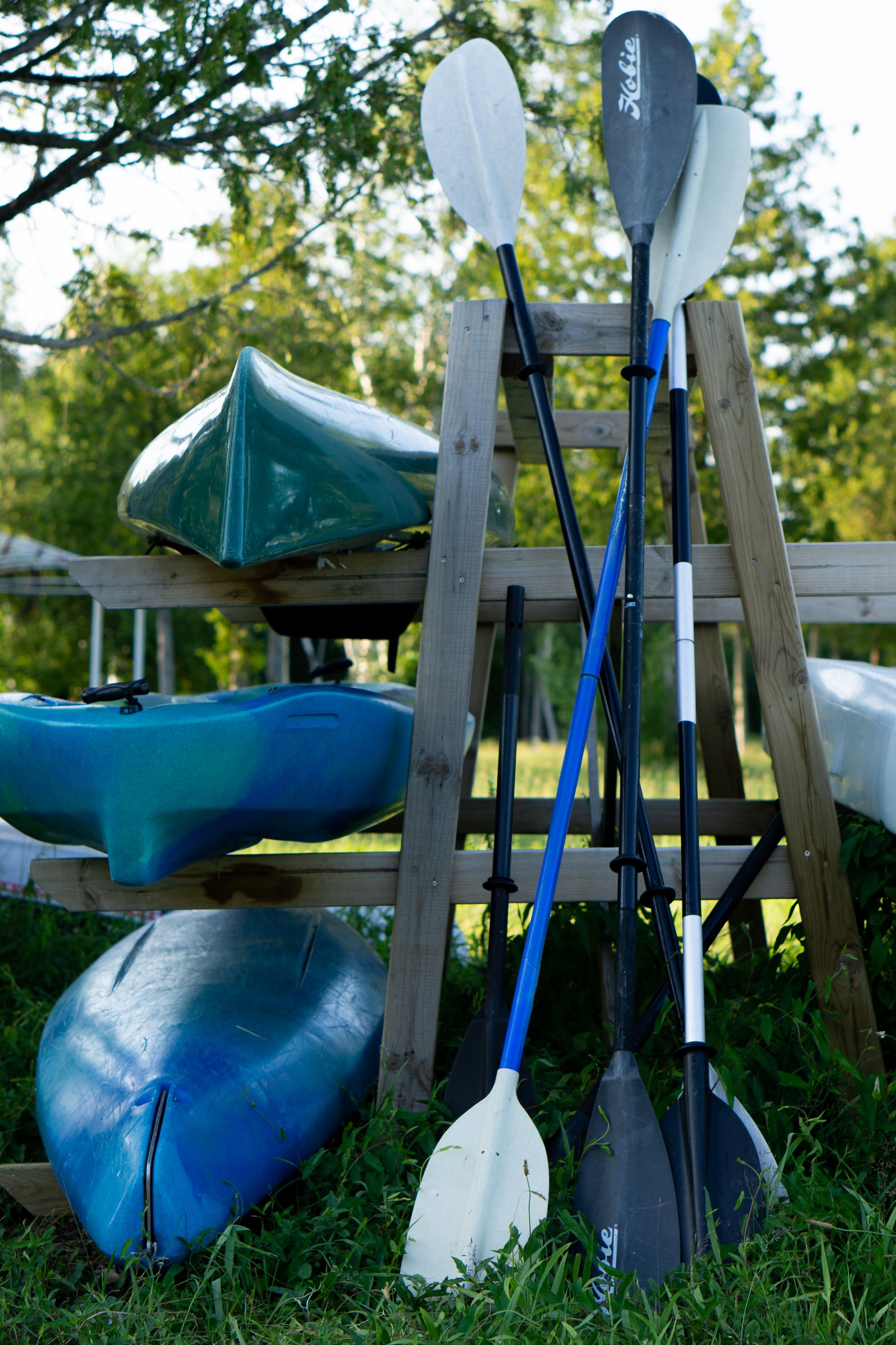 kayaks