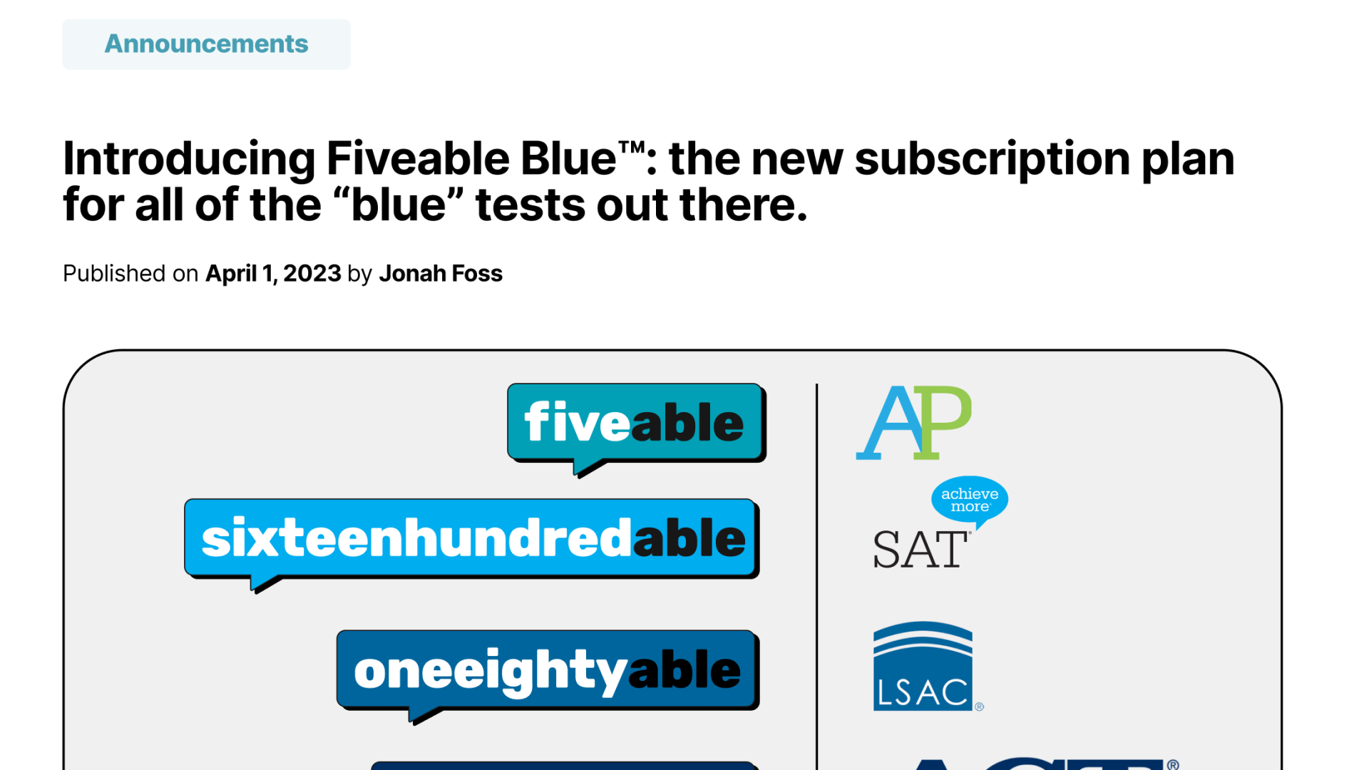 The #FiveableBlue Post