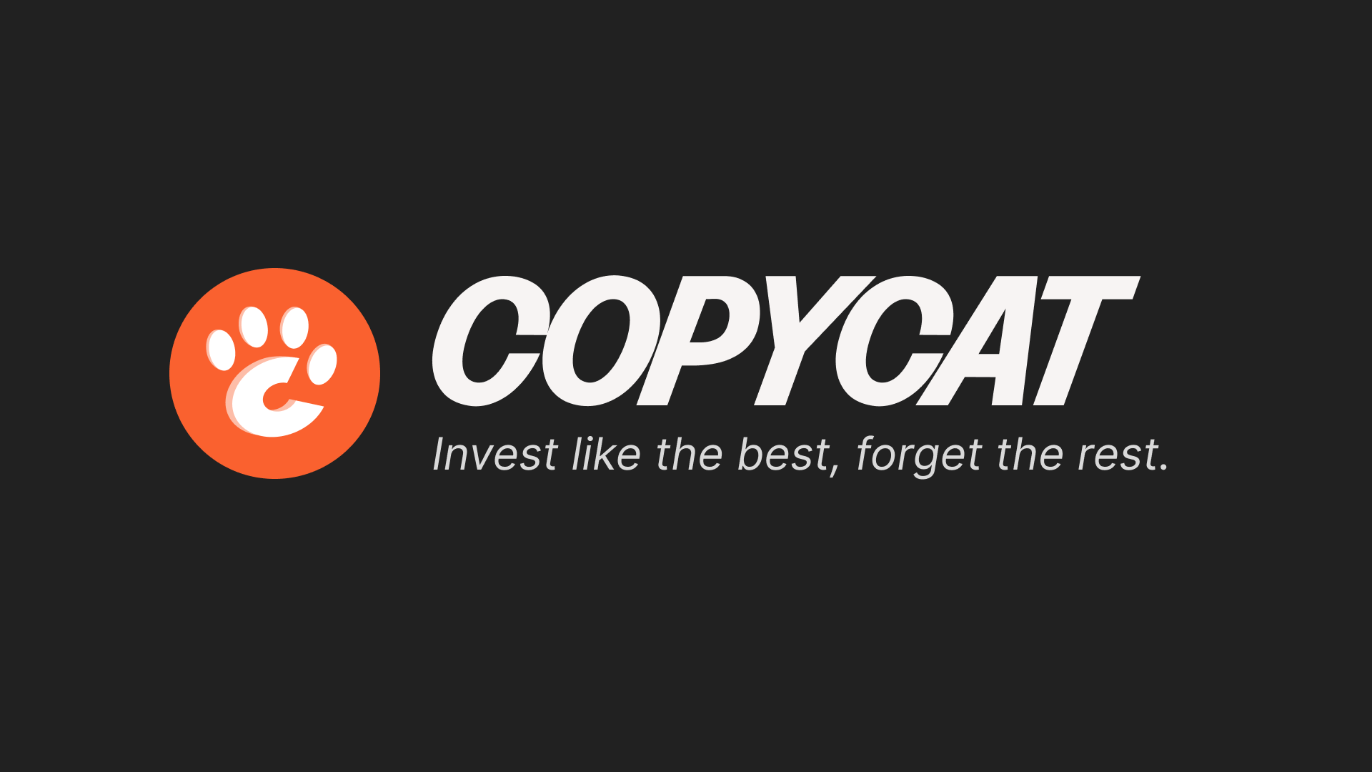 Copycat logo and wordmark