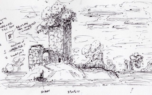 Tower Islands Sketch