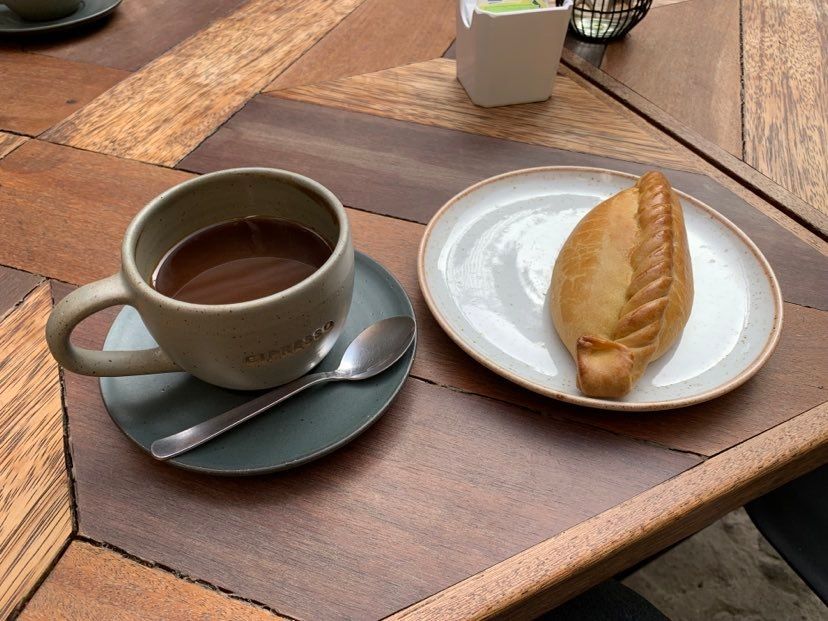 Coffee and Empanada