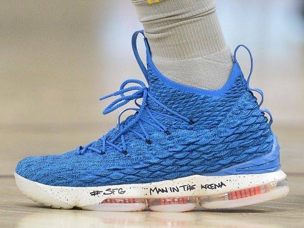 “Man in the Arena” written on Lebron’s shoe