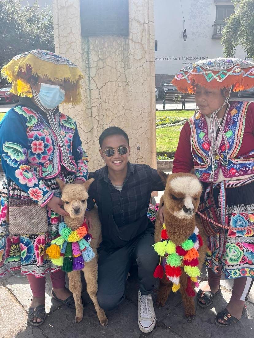 You can never get too many photos with Alpacas