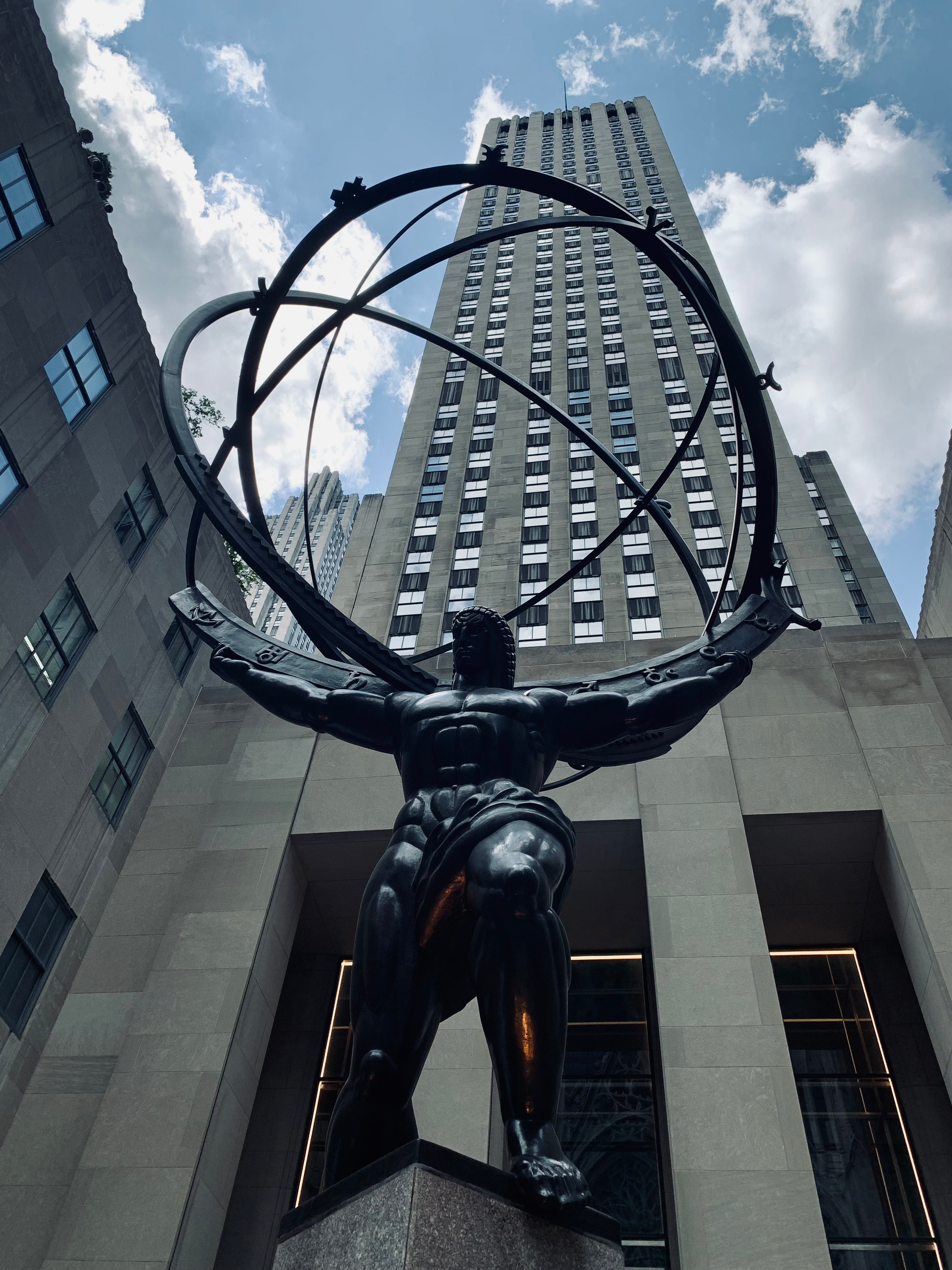 Atlas holding the heavens on his shoulders - Rockefeller Center, NYC
