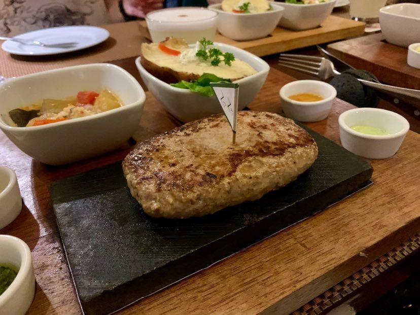 Alpaca Steak at Zig Zag Restaurant