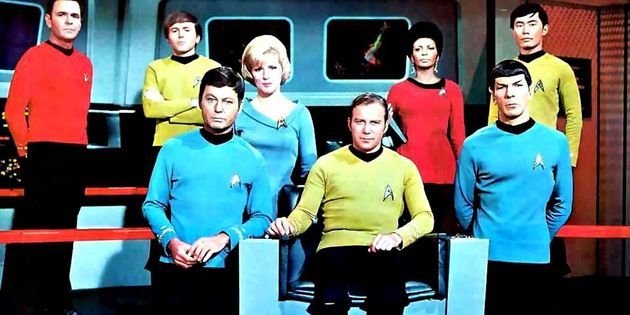 The crew of the USS Enterprise