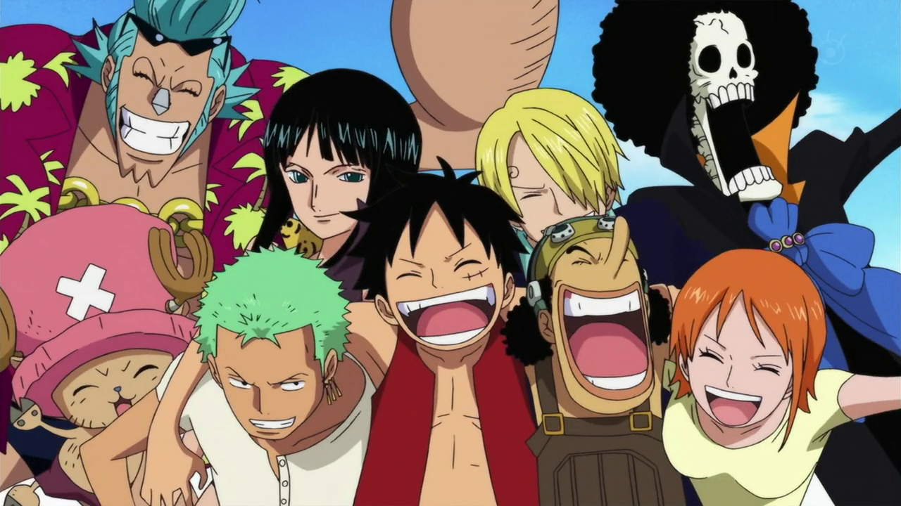 StrawHat Pirates early in the series