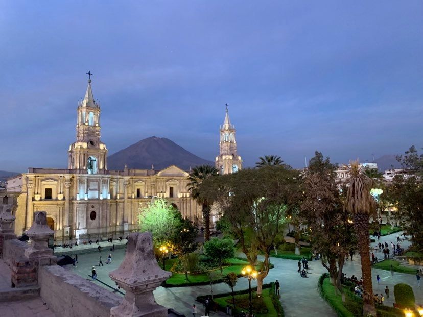 Plaza de Armas in Arequipa