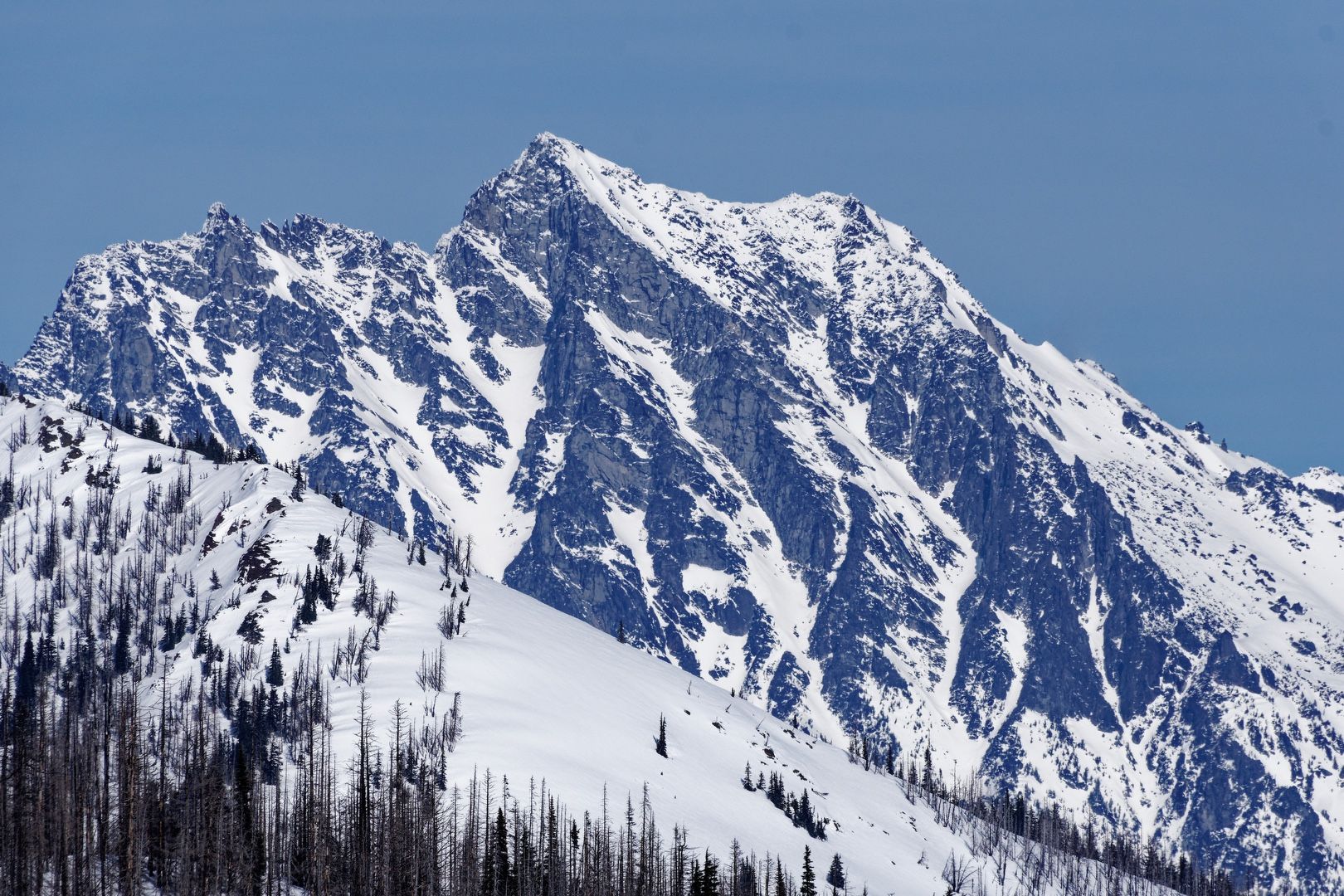 Mount Stuart from Howson Peak