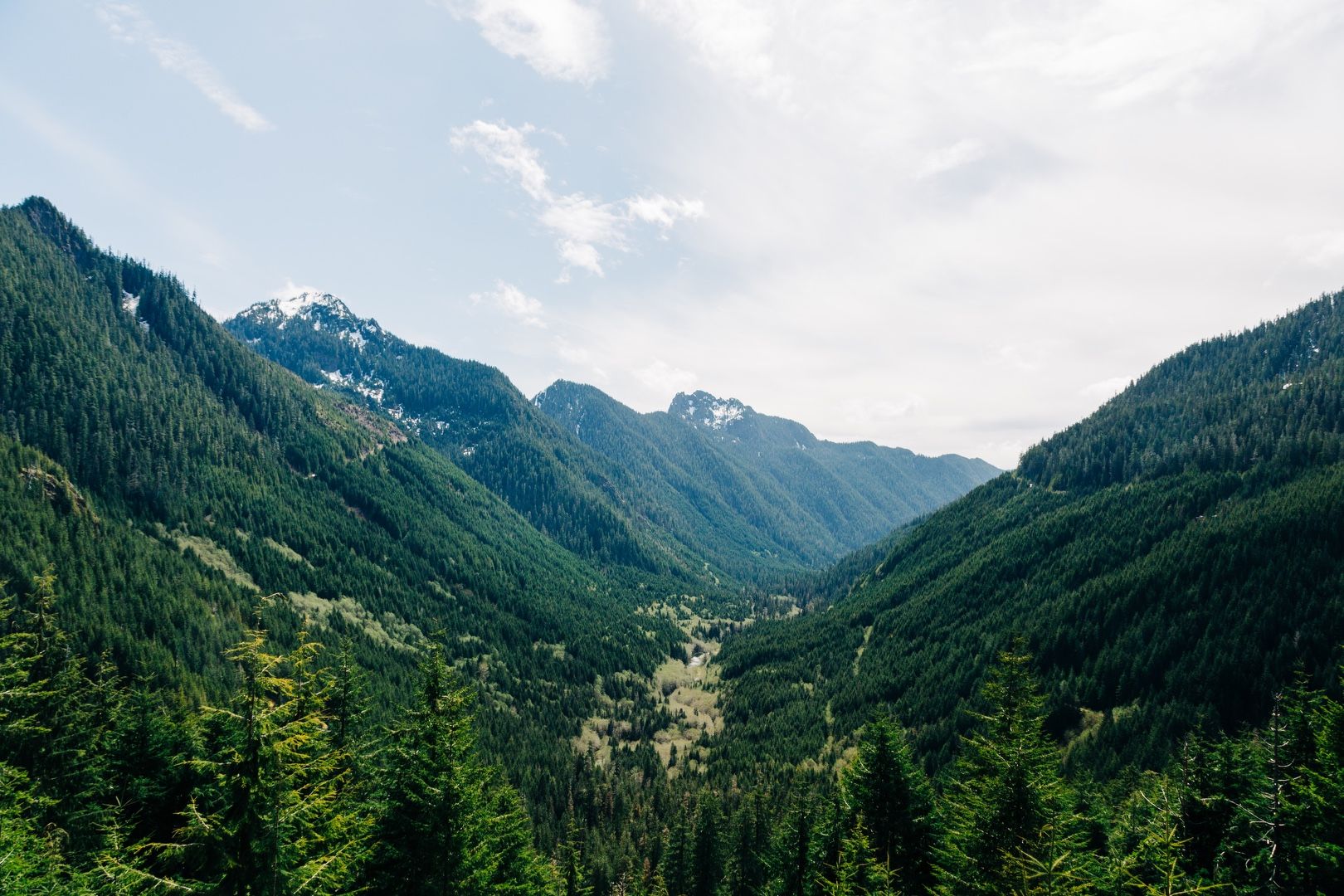 South fork of the Skokomish river valley