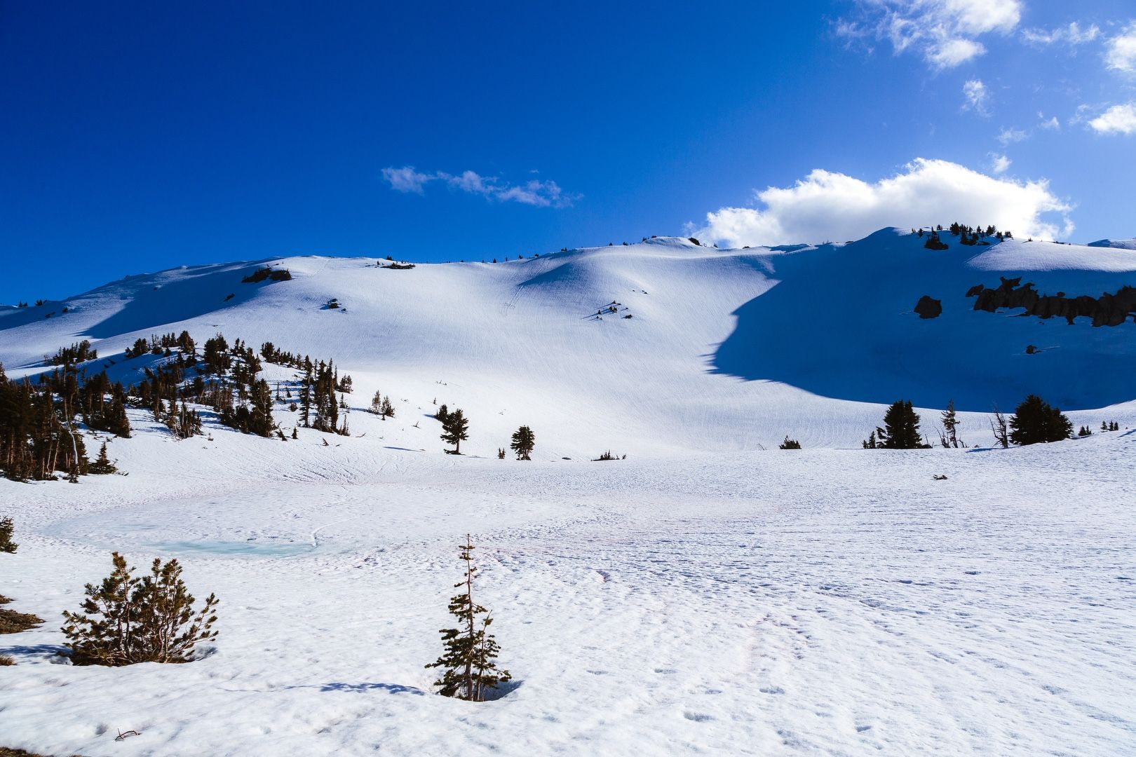 Frozen Warm Lake and the Klickton Divide