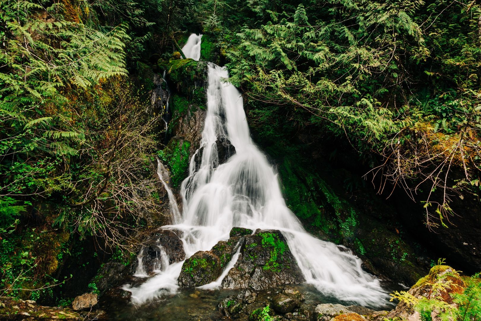 Water falling everywhere