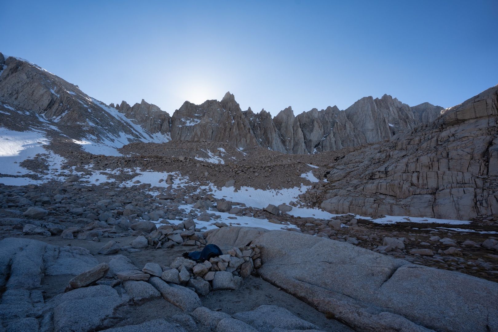 Bivy at Trail Camp