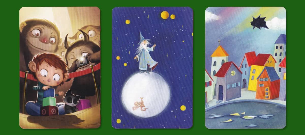 Cartes tirées par Vincent